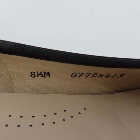 SAS MILANO Women 8.5 M Black Leather Round Toe Heels Pumps Shoes Made in USA - Picture 9 of 12